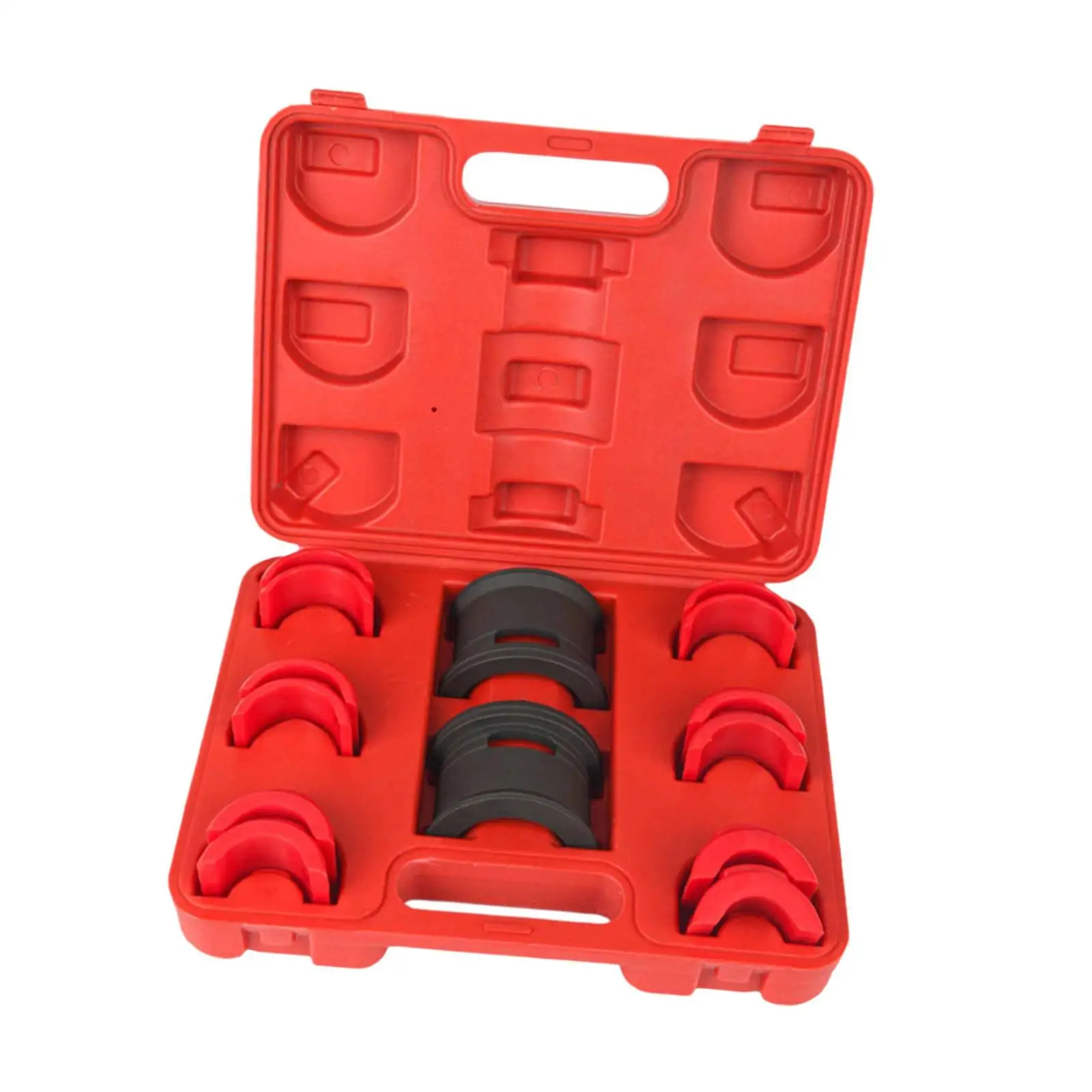 14Pcs Motorcycle Fork Seal Driver Tool Kit Replacement Spare Parts Universal Professional Utility Accessories 35-50mm Steel
14Pcs Motorcycle Fork Seal Driver Tool Kit Replacement Spare Parts Universal Professional Utility Accessories 35-50mm Steel