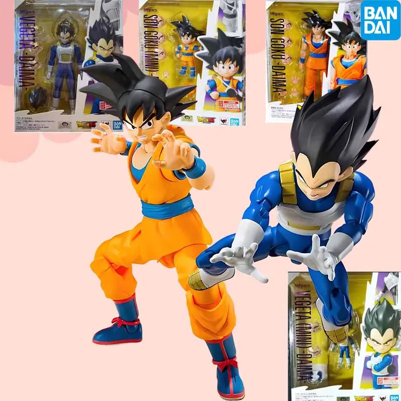 Bandai оригинальная SHF оригинальная аниме-фигурка Dragon Ball GOKU & vegeta DAIMA, экшн-фигурки, игрушки для мальчиков/девочек/детских игрушек
Bandai оригинальная SHF оригинальная аниме-фигурка Dragon Ball GOKU & vegeta DAIMA, экшн-фигурки, игрушки для мальчиков/девочек/детских игрушек