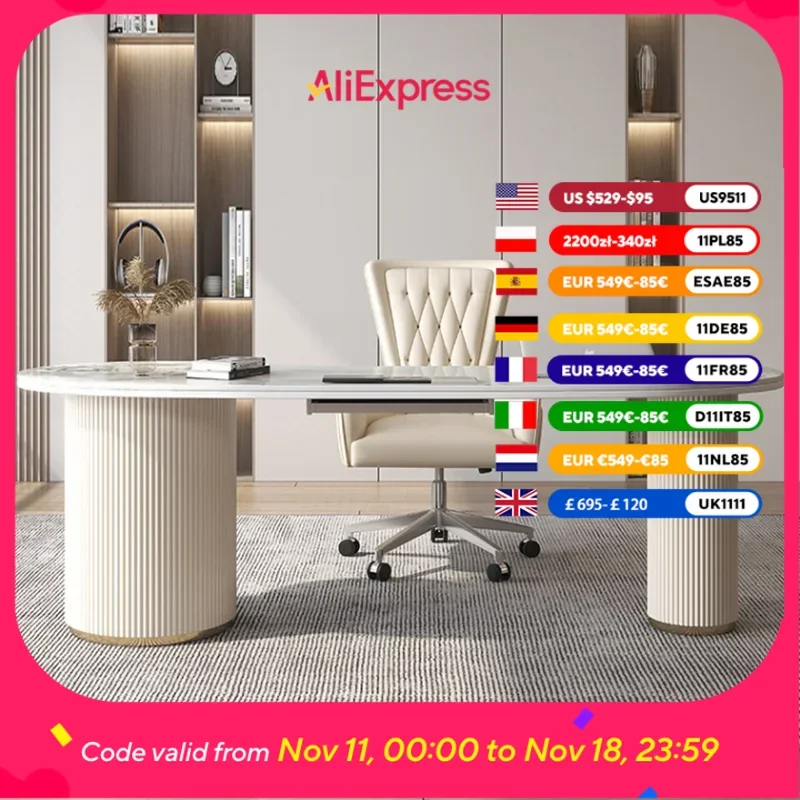 Modern Executive Office Desk Desktop Wood Hutch Height Organizer Office Desk Computer Standing Mesa Escritorio Office Furniture
Modern Executive Office Desk Desktop Wood Hutch Height Organizer Office Desk Computer Standing Mesa Escritorio Office Furniture