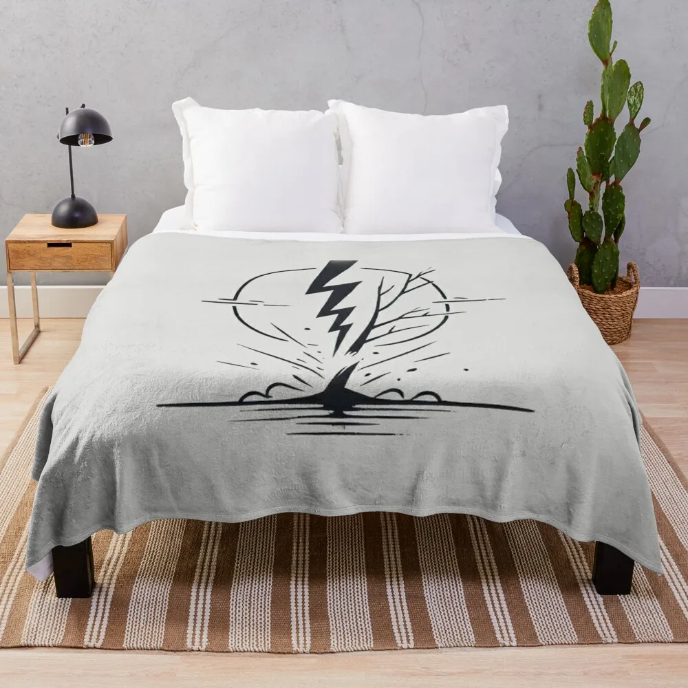 Black and White Lightning Striking a Tree Throw Blanket Hairy Nap Luxury St wednesday Blankets
Black and White Lightning Striking a Tree Throw Blanket Hairy Nap Luxury St wednesday Blankets