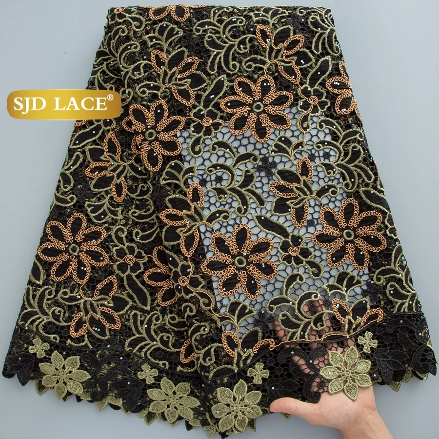SJD LACE African Laser Cotton Lace Fabrics 2026 Latest 5Yards Swiss Voile Lace Nigerian Lace for Sewing Women Party Wedding 4870
SJD LACE African Laser Cotton Lace Fabrics 2026 Latest 5Yards Swiss Voile Lace Nigerian Lace for Sewing Women Party Wedding 4870