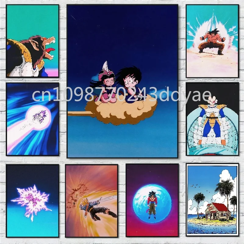 HD Printing Anime Dragon Ball Poster Canvas Painting Wukong Vegeta Pictures Suitable for Retro Home Decor Art Mural Gifts
HD Printing Anime Dragon Ball Poster Canvas Painting Wukong Vegeta Pictures Suitable for Retro Home Decor Art Mural Gifts