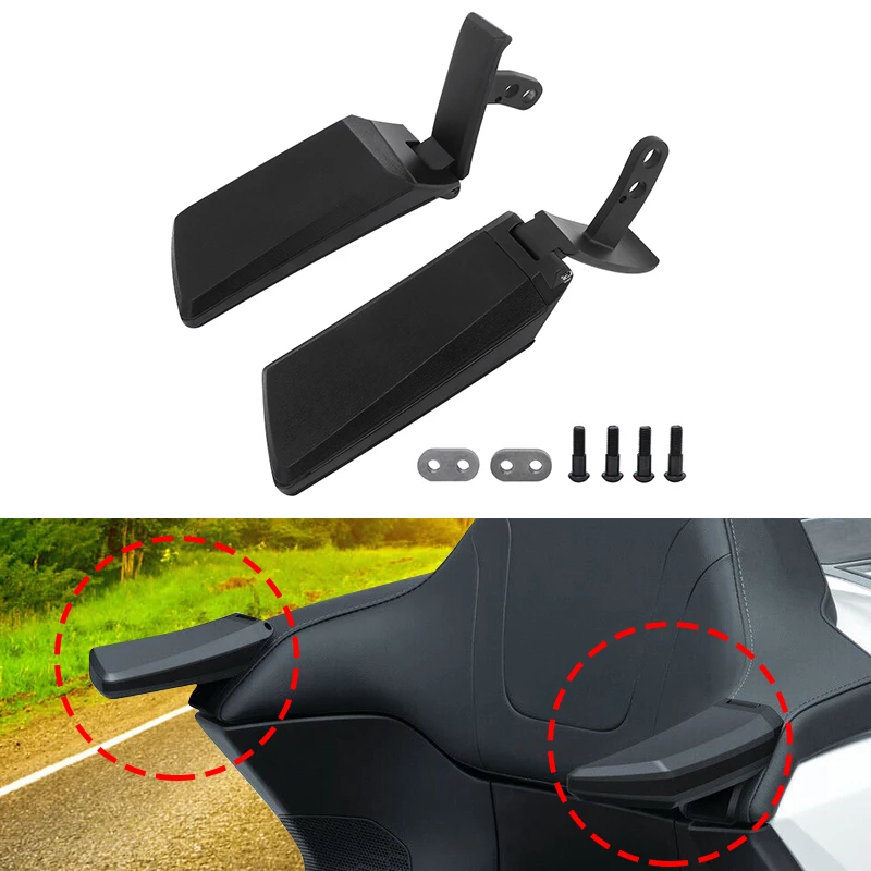 Motorcycle Rear Passenger Armrest Kit for Honda Gold Wing GL1800 Tour 2018-2020 Black Adjustable Seat Arm Rests with Bolts
Motorcycle Rear Passenger Armrest Kit for Honda Gold Wing GL1800 Tour 2018-2020 Black Adjustable Seat Arm Rests with Bolts