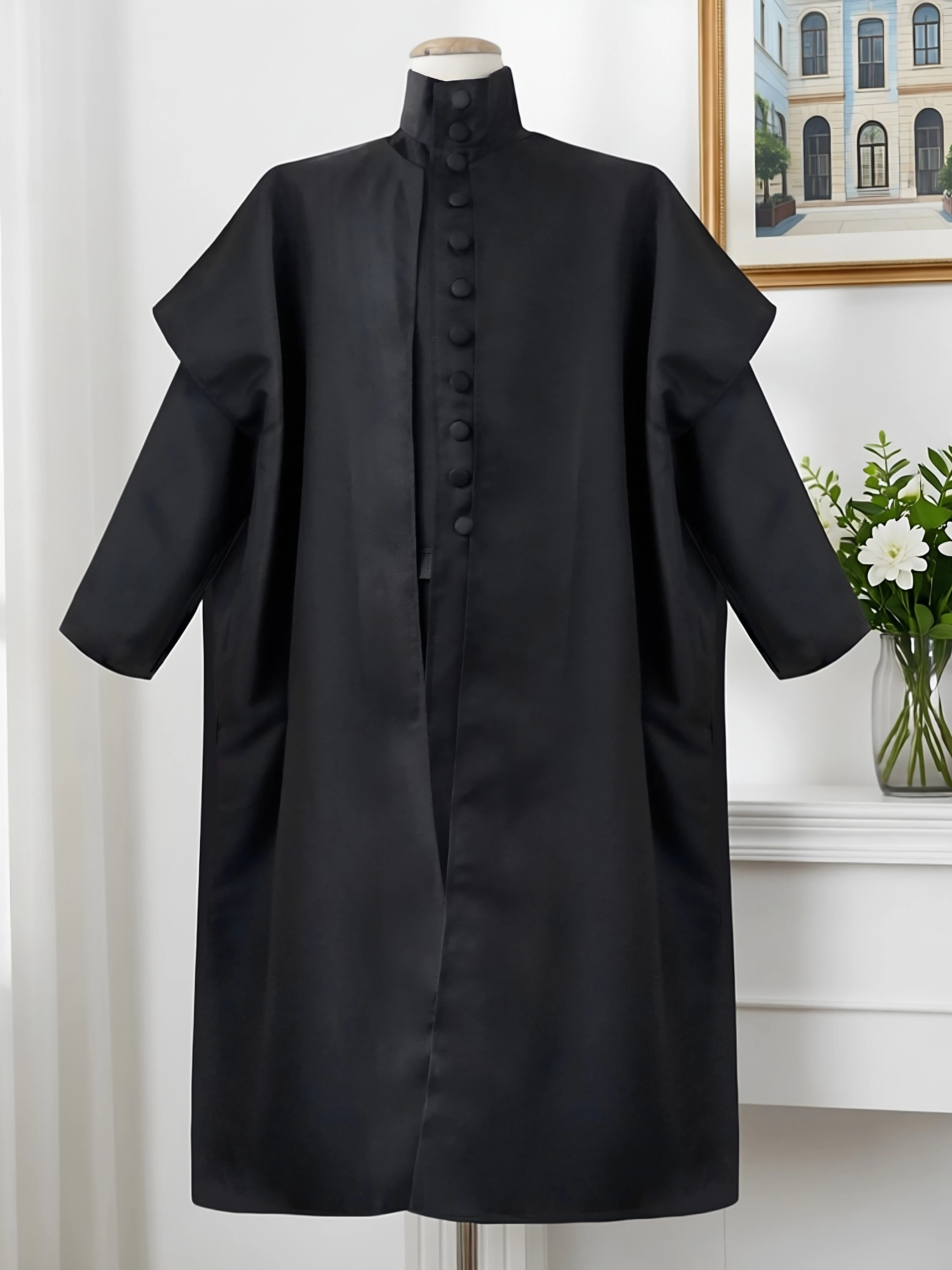 Black Movie Cosplay Robe Halloween Stage Performance Costume Women's Fashion Spring Season Chinese Manufacturer
Black Movie Cosplay Robe Halloween Stage Performance Costume Women's Fashion Spring Season Chinese Manufacturer