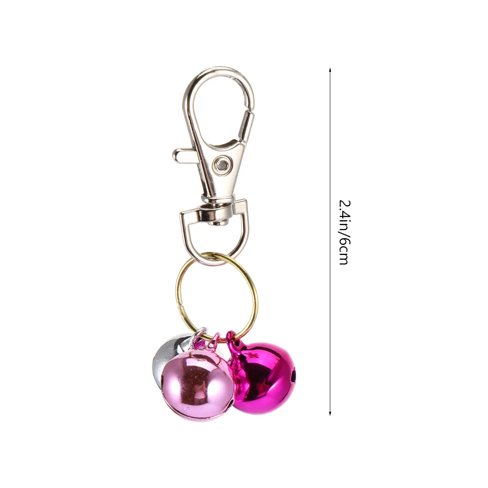 4PCS Bells Pet Collar Accessories Keychain Charms Stylish Crisp Sound Small Dog Necklace Pendant Supplies for Cats
4PCS Bells Pet Collar Accessories Keychain Charms Stylish Crisp Sound Small Dog Necklace Pendant Supplies for Cats