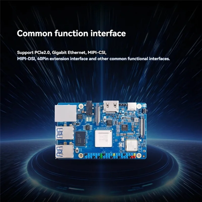 For Orange Pi RV 4-Core RISC-V Development Board 64-Bit Processor Wifi+BT5.0 Gigabit Ethernet USB3.0 3.5Mm PCIE2.0
For Orange Pi RV 4-Core RISC-V Development Board 64-Bit Processor Wifi+BT5.0 Gigabit Ethernet USB3.0 3.5Mm PCIE2.0