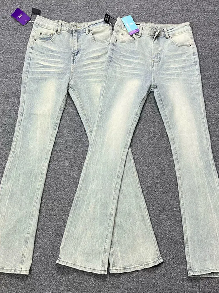 Slim Fit Men's Blue Jeans mid Waist Straight Leg Casual Slimming Jeans High Street Style Summer Spring Fashion
Slim Fit Men's Blue Jeans mid Waist Straight Leg Casual Slimming Jeans High Street Style Summer Spring Fashion