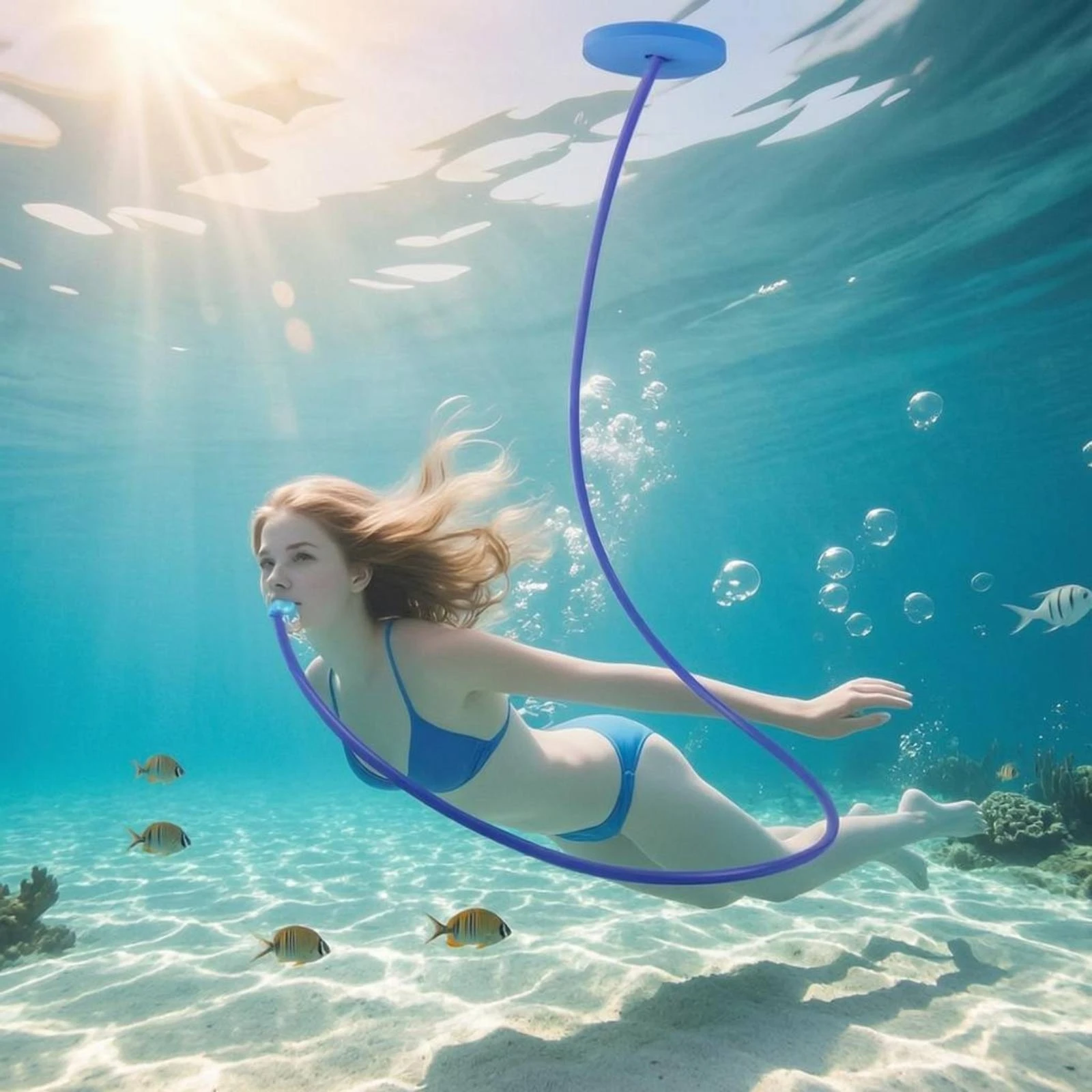 Coiled Snorkel Swimming Training Dry Snorkel Breathing Tube Transparent Mouthpiece
Coiled Snorkel Swimming Training Dry Snorkel Breathing Tube Transparent Mouthpiece