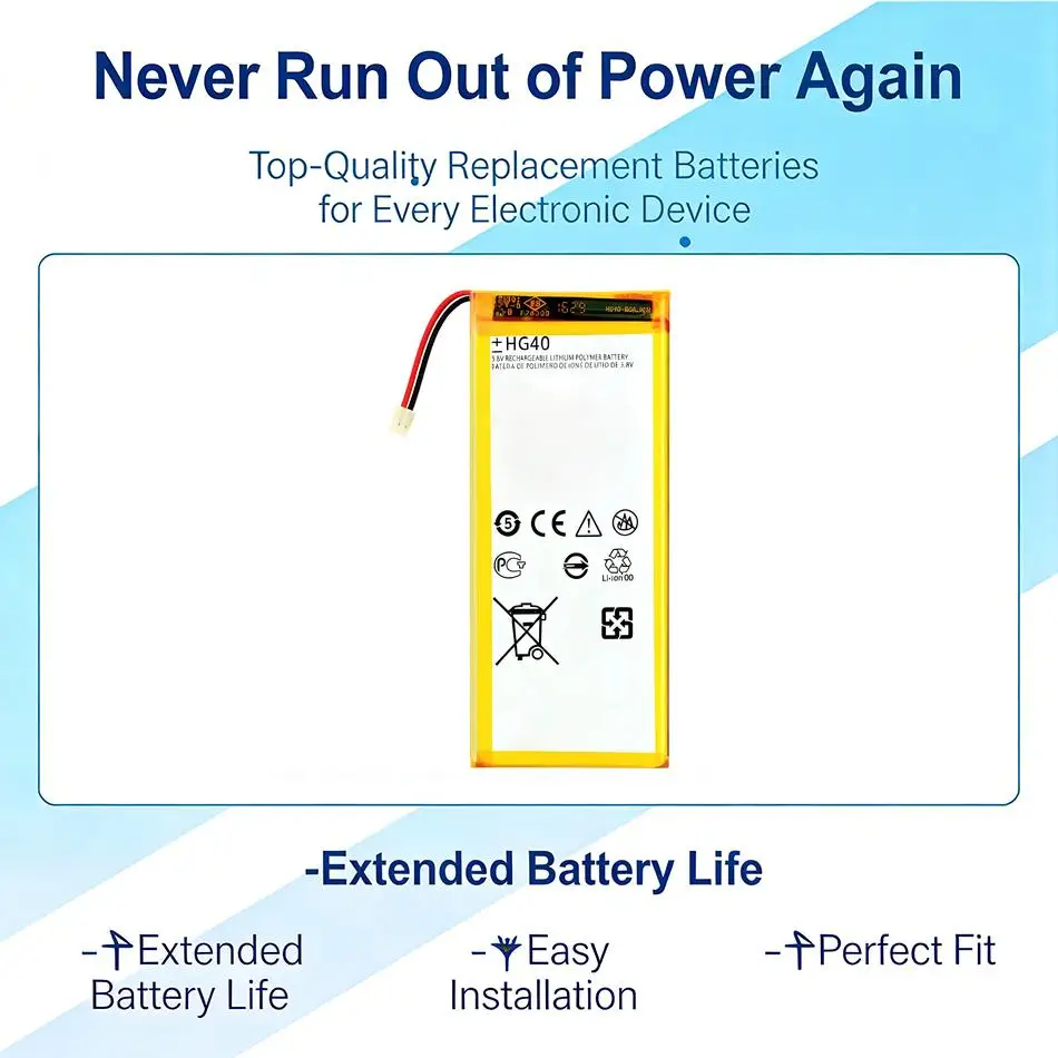 Аккумулятор для мобильного телефона HG40 3500 мАч для Motorola Moto G5 Plus XT1684 XT1685 XT1687 XT1681
Аккумулятор для мобильного телефона HG40 3500 мАч для Motorola Moto G5 Plus XT1684 XT1685 XT1687 XT1681