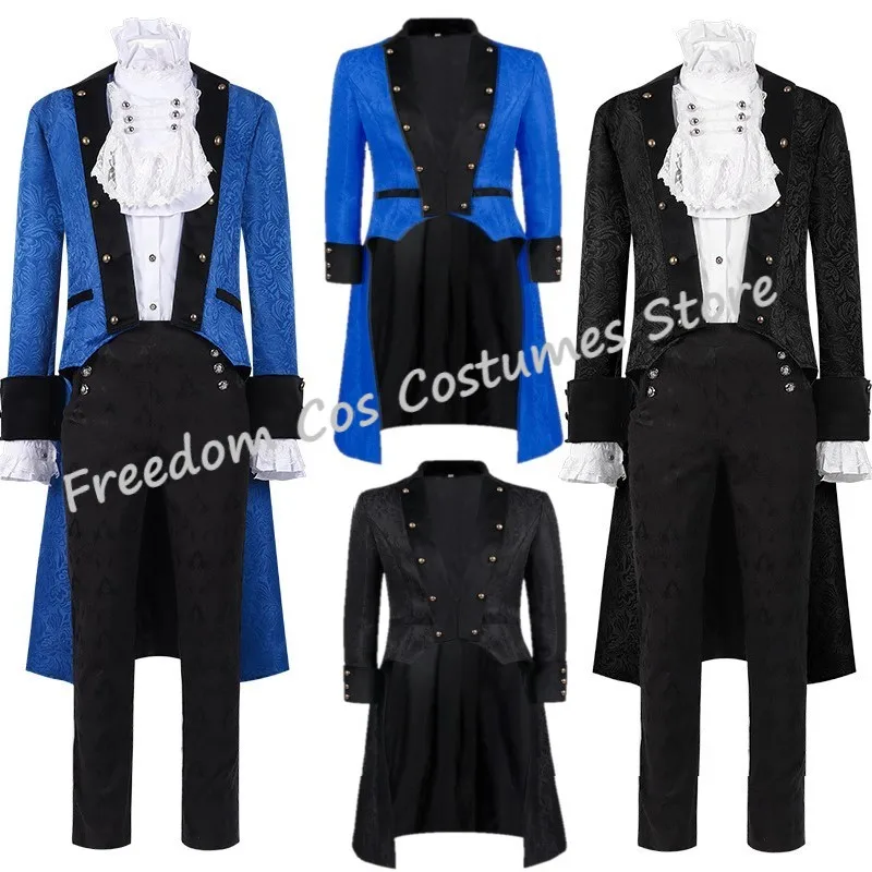 S-5XL Men Steampunk Trench Coat / Shirt Vintage Prince Overcoat Medieval Renaissance Jacket Victorian Edwardian Cosplay Costume
S-5XL Men Steampunk Trench Coat / Shirt Vintage Prince Overcoat Medieval Renaissance Jacket Victorian Edwardian Cosplay Costume