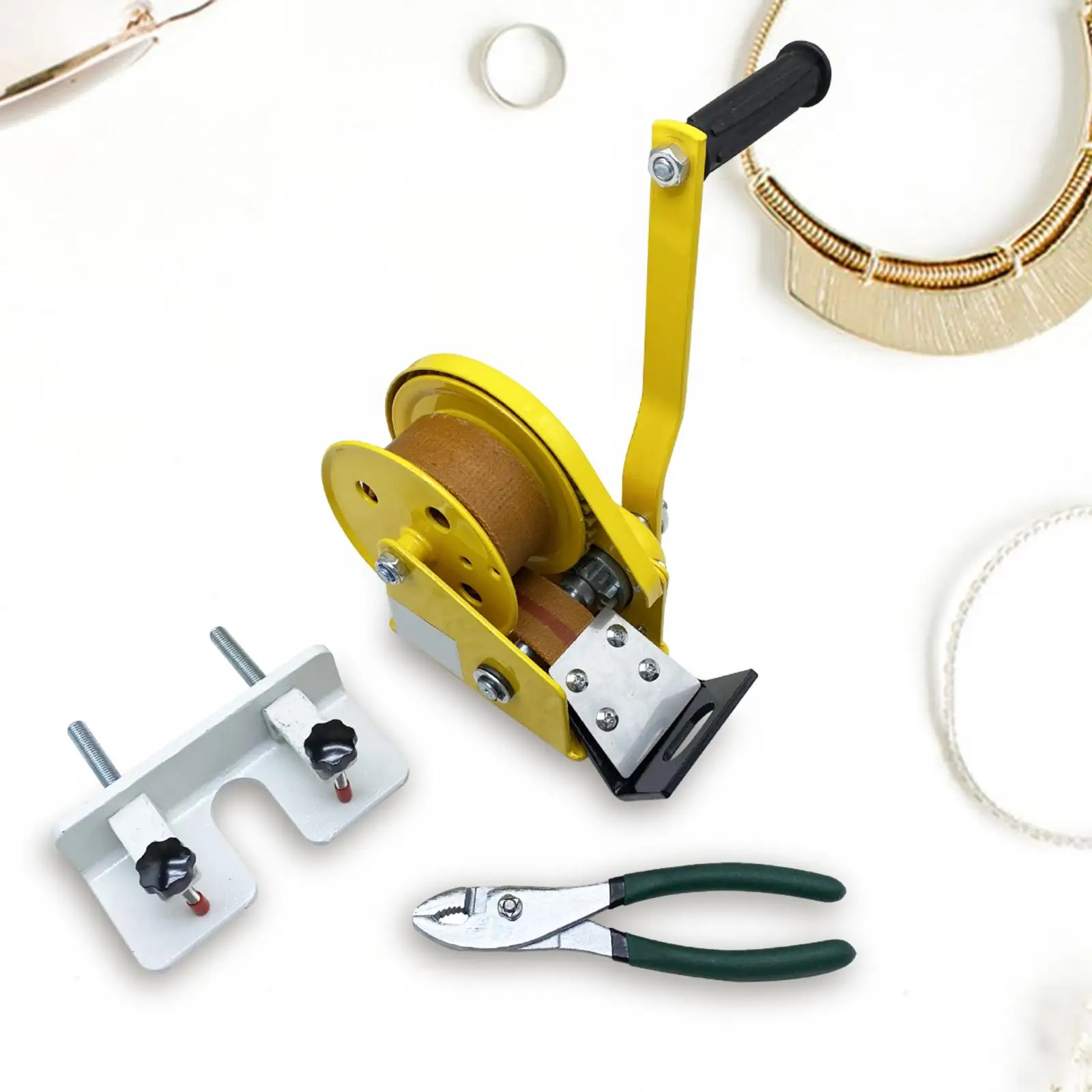 Wire Draw Machine Set Jewelry Wire Pulling Tool Equipment Support Jewelry Making
Wire Draw Machine Set Jewelry Wire Pulling Tool Equipment Support Jewelry Making