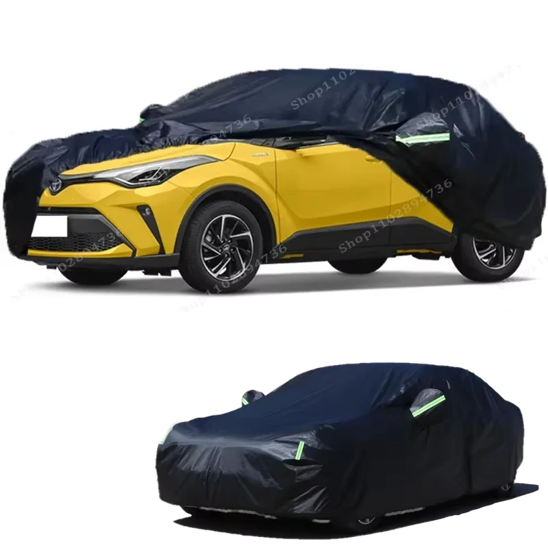 For TOYOTA C-HR Car Covers Outdoor Waterproof Dustproof Sun Rain Snow Protection Thick Oxford Cloth Car Accessories
For TOYOTA C-HR Car Covers Outdoor Waterproof Dustproof Sun Rain Snow Protection Thick Oxford Cloth Car Accessories