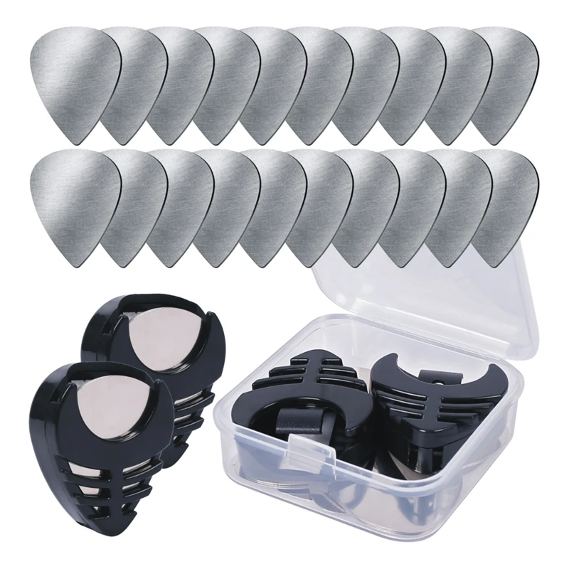 Durable Stainless Steel Fine Metering Pick, Electric Acoustic Metal Pick Bass Rock Metering Pick Silver for Guitars
Durable Stainless Steel Fine Metering Pick, Electric Acoustic Metal Pick Bass Rock Metering Pick Silver for Guitars