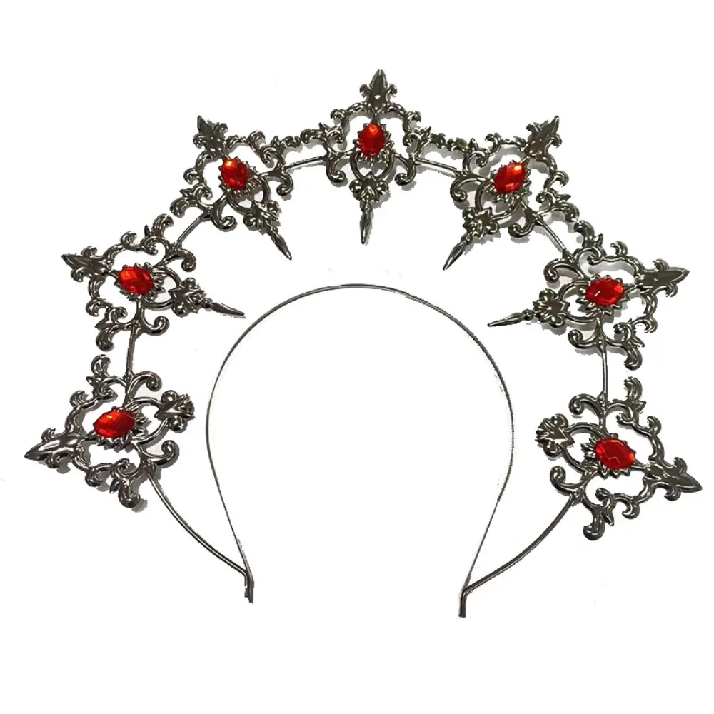 Exquisite Luxury Baroque Hair Hoop Shiny Elegant Goddess Halo Headwear Sacred Hair Ornaments Princess Tiara Girls/Women
Exquisite Luxury Baroque Hair Hoop Shiny Elegant Goddess Halo Headwear Sacred Hair Ornaments Princess Tiara Girls/Women