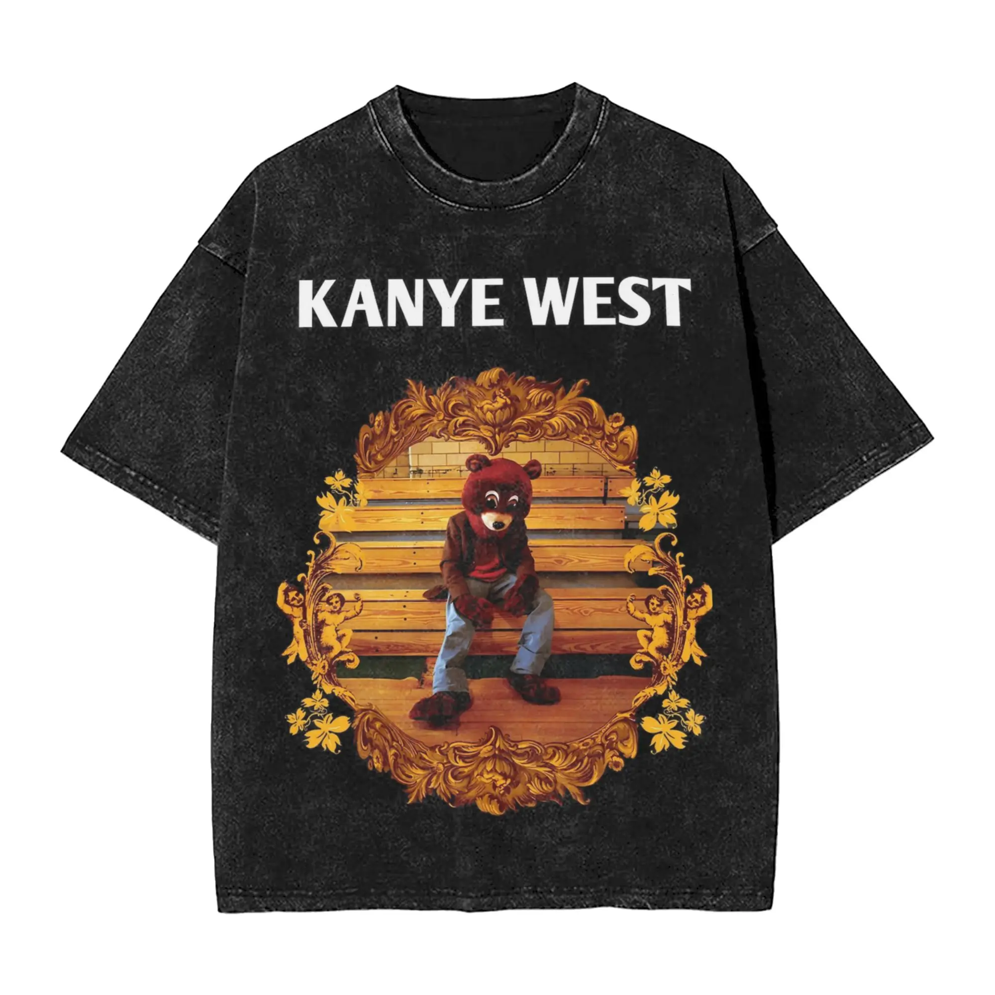 Kanye West Washed T Shirt Streetwear Hip Hop Novelty T-Shirts Tees Tops for Men Women Short Sleeve Oversize Graphic Printed
Kanye West Washed T Shirt Streetwear Hip Hop Novelty T-Shirts Tees Tops for Men Women Short Sleeve Oversize Graphic Printed