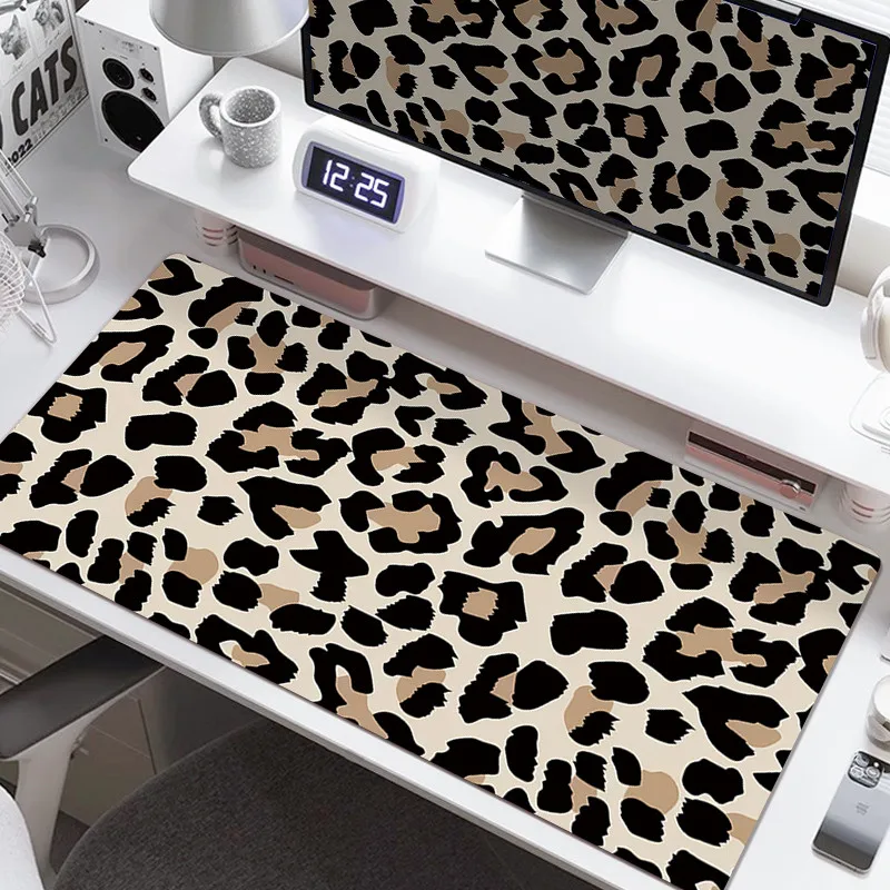 Classic Black & Tan Leopard Large Desk Pad Wild Animal Print Extended Mouse Mat for Gamers
Classic Black & Tan Leopard Large Desk Pad Wild Animal Print Extended Mouse Mat for Gamers