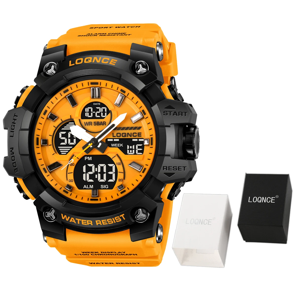 Модные мужские часы LOQNCE montre homme Hour, спортивные часы, цифровые часы с хронографом с двойным временем, мужские светодиодные наручные часы с хронографом
Модные мужские часы LOQNCE montre homme Hour, спортивные часы, цифровые часы с хронографом с двойным временем, мужские светодиодные наручные часы с хронографом