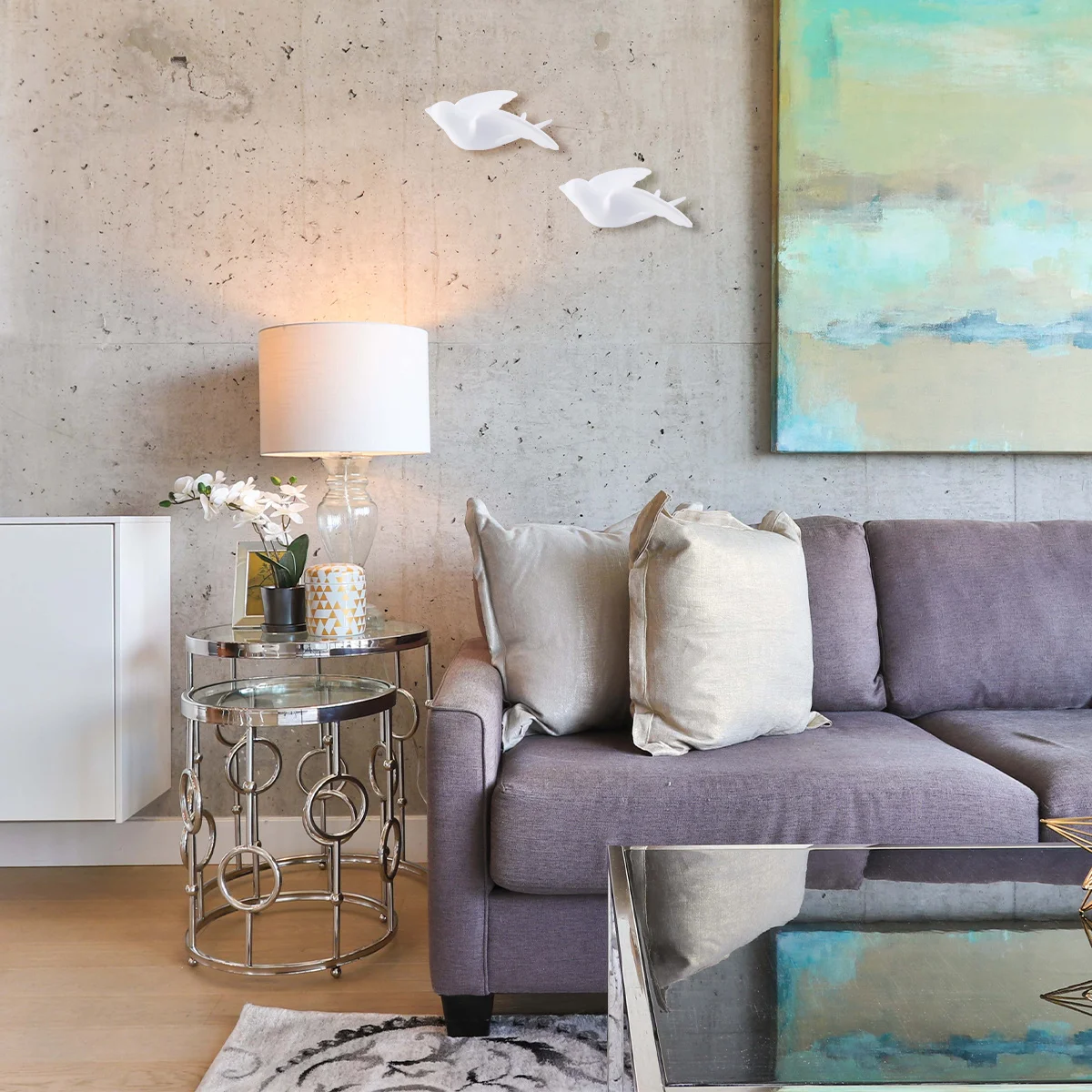 2Pcs Lifelike Ceramic Birds Wall Hanging Smooth Surface Decor for Bedroom Living Room Dining Room Home Office Garden Wall Art
2Pcs Lifelike Ceramic Birds Wall Hanging Smooth Surface Decor for Bedroom Living Room Dining Room Home Office Garden Wall Art