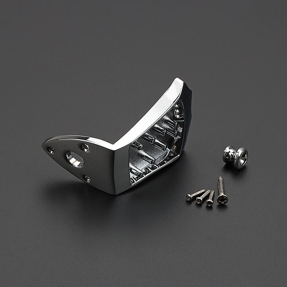 8 String Bridge Chrome Wave Tailpiece Durable Metal Easy Install Instrument Durable M Part Hardware Professional
8 String Bridge Chrome Wave Tailpiece Durable Metal Easy Install Instrument Durable M Part Hardware Professional