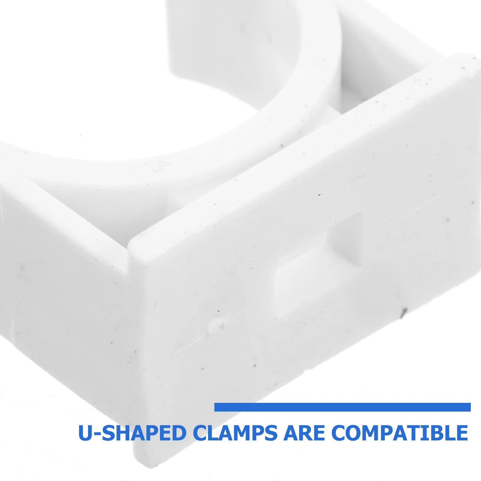 50pcs PVC Water Pipe Clamp Holder Support Clamps Retainer Hanger Clips Plastic Mount for 20mm Diameter Pipe Supports U Brackets
50pcs PVC Water Pipe Clamp Holder Support Clamps Retainer Hanger Clips Plastic Mount for 20mm Diameter Pipe Supports U Brackets