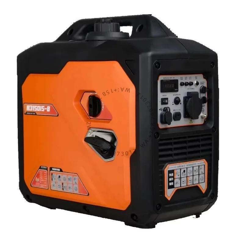 RAISE G POWER Portable 110/220V 3KW 50/60hz Single Phase Silent Digital Inverter ga soline Generator
RAISE G POWER Portable 110/220V 3KW 50/60hz Single Phase Silent Digital Inverter ga soline Generator