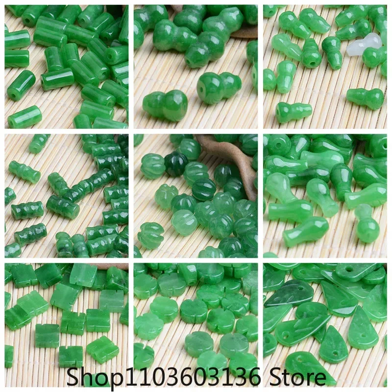 10 шт. зеленый нефрит тыква листья бусины DIY браслет серьги Шарм жадеит ювелирные изделия модные аксессуары амулет подарок для женщин
10 шт. зеленый нефрит тыква листья бусины DIY браслет серьги Шарм жадеит ювелирные изделия модные аксессуары амулет подарок для женщин
