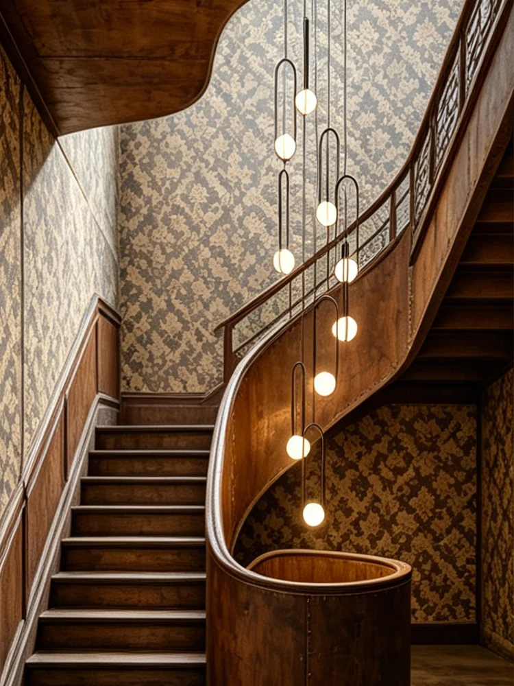 Nordic Home Decor LED Chandelier Villa Living Room Ceiling Light Suspended Staircase Pendent Lamp Dining Table Pendent Light
Nordic Home Decor LED Chandelier Villa Living Room Ceiling Light Suspended Staircase Pendent Lamp Dining Table Pendent Light