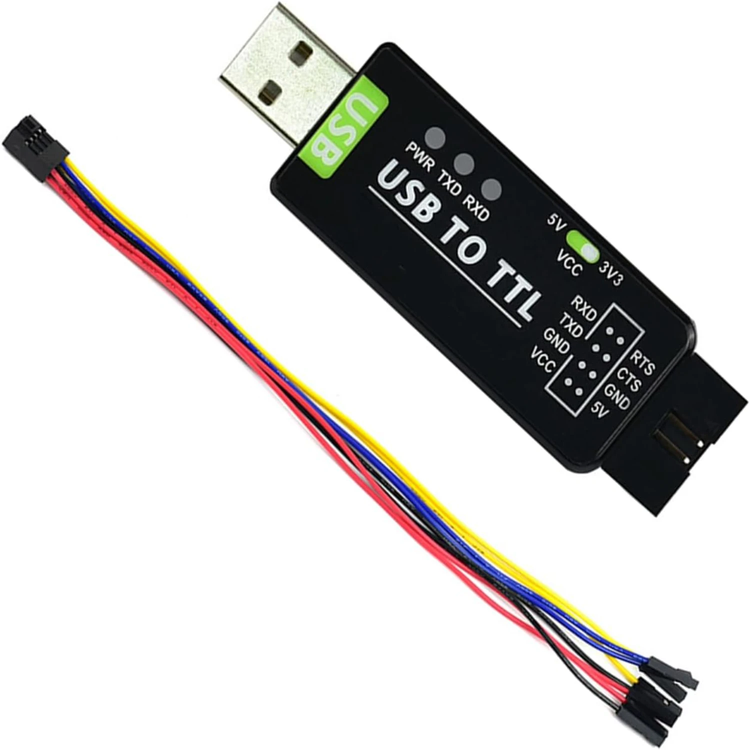 USB to Serials Module Adapters - High-Speed Chipset - Multiple System Support - Serials Port Cable - Debugging Assistance
USB to Serials Module Adapters - High-Speed Chipset - Multiple System Support - Serials Port Cable - Debugging Assistance