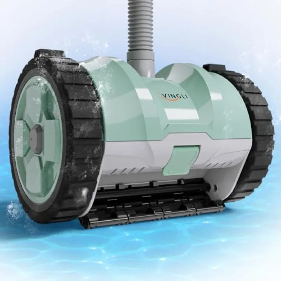 Inground pool vacuum cleaner with automatic suction-side operation, wall-climbing capability, tangle-free 39.6ft hose, upgraded
Inground pool vacuum cleaner with automatic suction-side operation, wall-climbing capability, tangle-free 39.6ft hose, upgraded