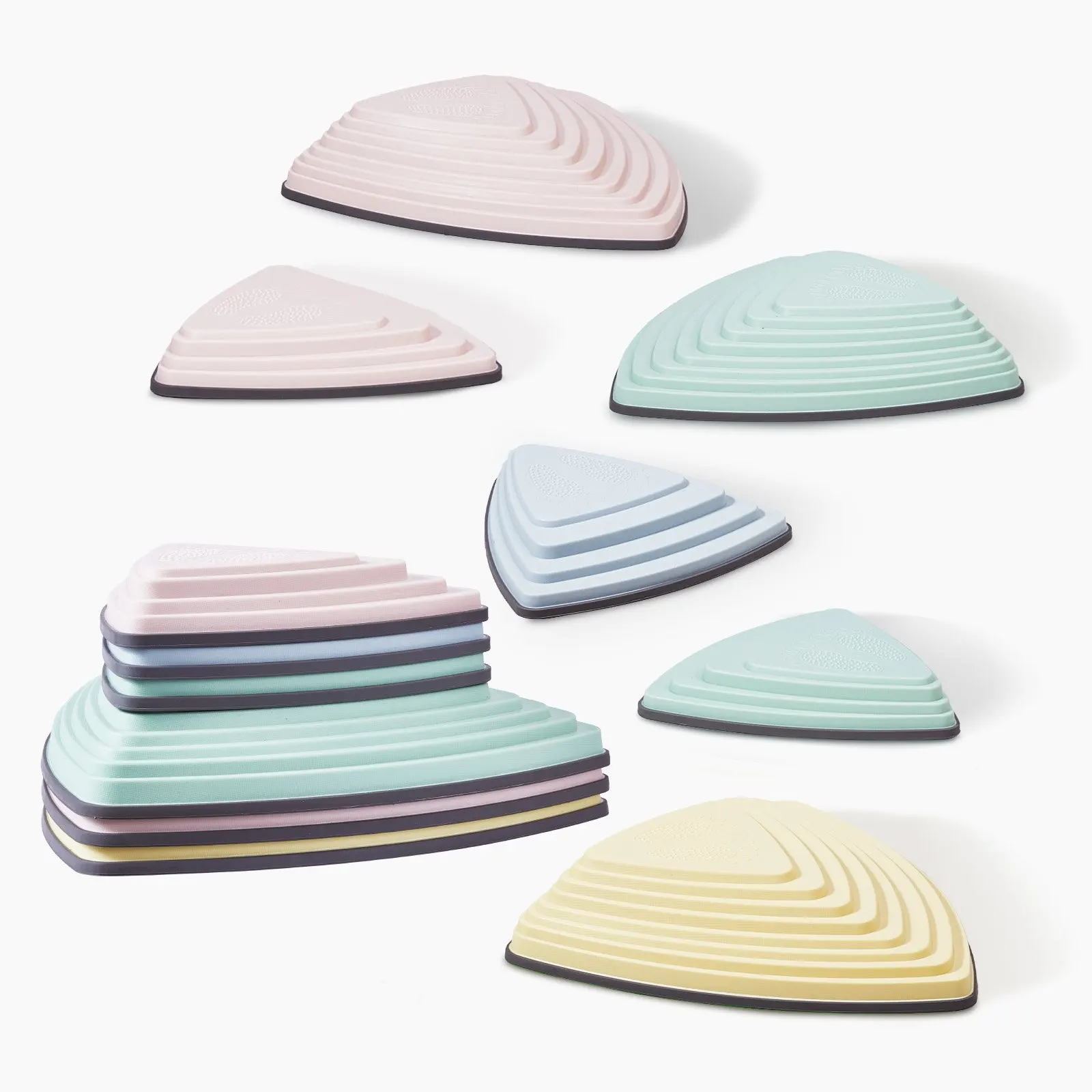 Balance Stepping Stones For Kids, 6 PCS, Up To 220 Lbs, Non-Slip Toddlers Sensory Stepping Stones, Obstacle Course Coordination
Balance Stepping Stones For Kids, 6 PCS, Up To 220 Lbs, Non-Slip Toddlers Sensory Stepping Stones, Obstacle Course Coordination