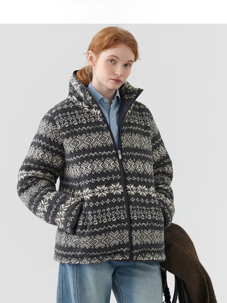 Retro Thi Warm Woolen Jaet Women's Winter Lazy Sle Fake eepskin Coat Casual Faion Daily Wear Polyester Fiber
Retro Thi Warm Woolen Jaet Women's Winter Lazy Sle Fake eepskin Coat Casual Faion Daily Wear Polyester Fiber