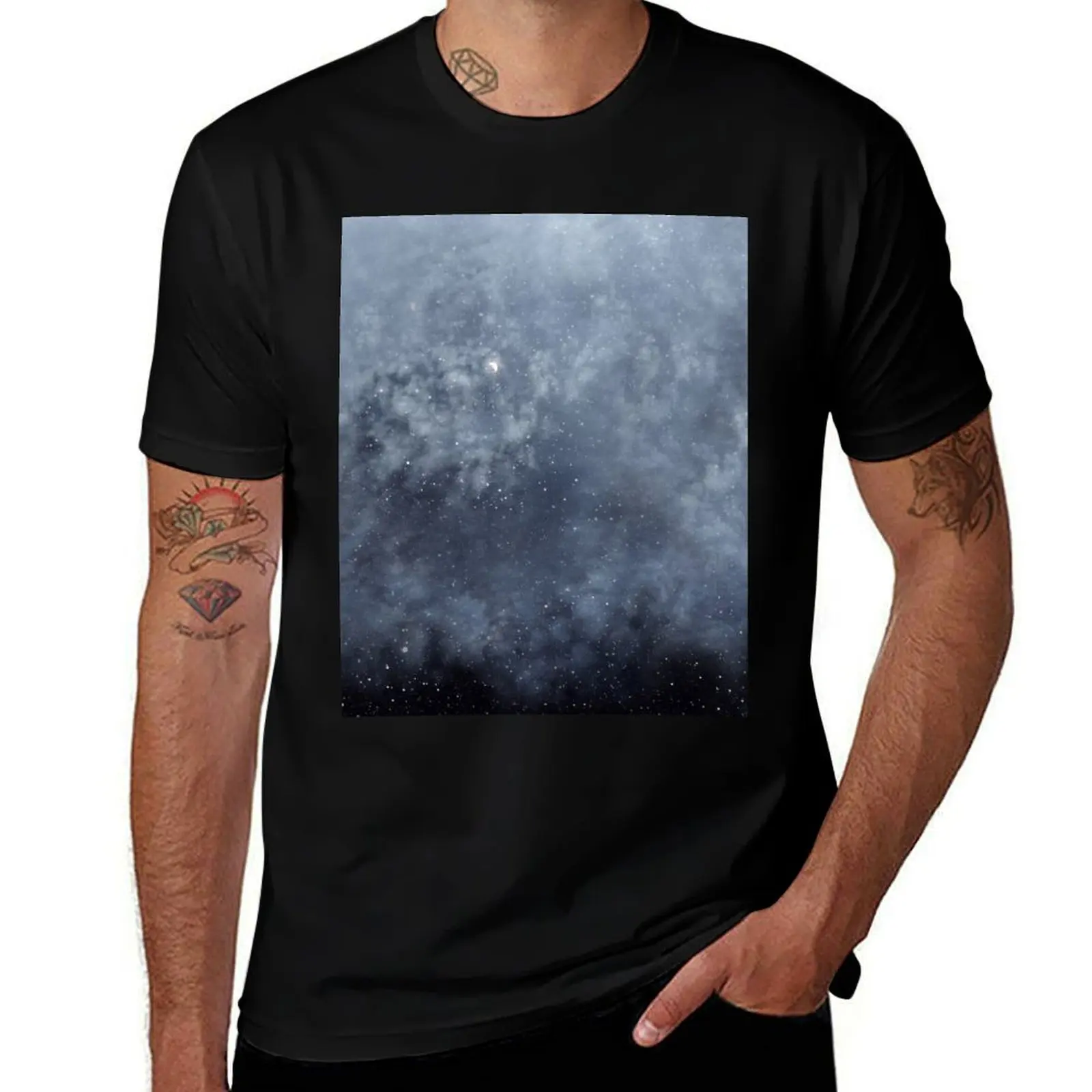 Blue veiled moon II T-Shirt t shirt man cotton mens graphic t shirts t shirt man casual T-shirt
Blue veiled moon II T-Shirt t shirt man cotton mens graphic t shirts t shirt man casual T-shirt