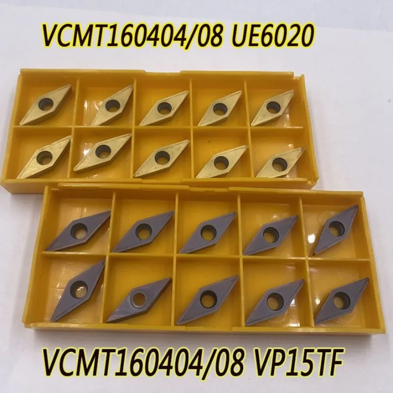 Cemented carbide coating of NC blade VCMT160408/04 UE6020 VP15TF
Cemented carbide coating of NC blade VCMT160408/04 UE6020 VP15TF