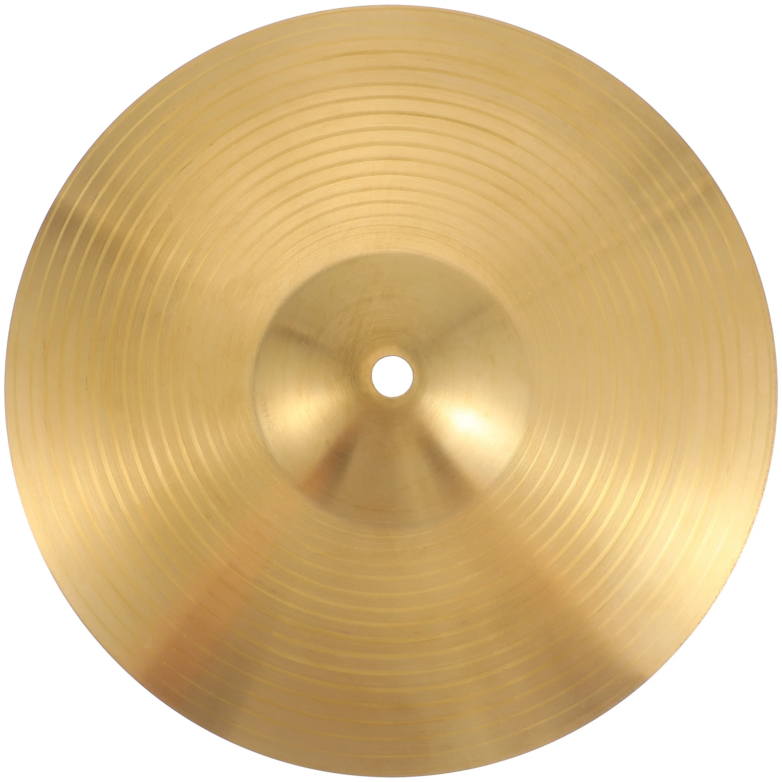 Brass Hi-Hat Cymbal Set Golden Finish For Adult Beginner To Crash Ride Cymbal Percussion Instrument
