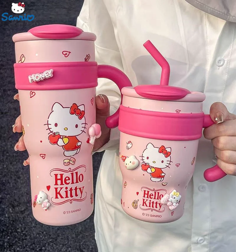 Новинка, милая чашка для мороженого Hellokitty Sanrios из аниме, изоляционная соломенная чашка из нержавеющей стали 316 для девочек, подарок на день рождения и праздник
Новинка, милая чашка для мороженого Hellokitty Sanrios из аниме, изоляционная соломенная чашка из нержавеющей стали 316 для девочек, подарок на день рождения и праздник