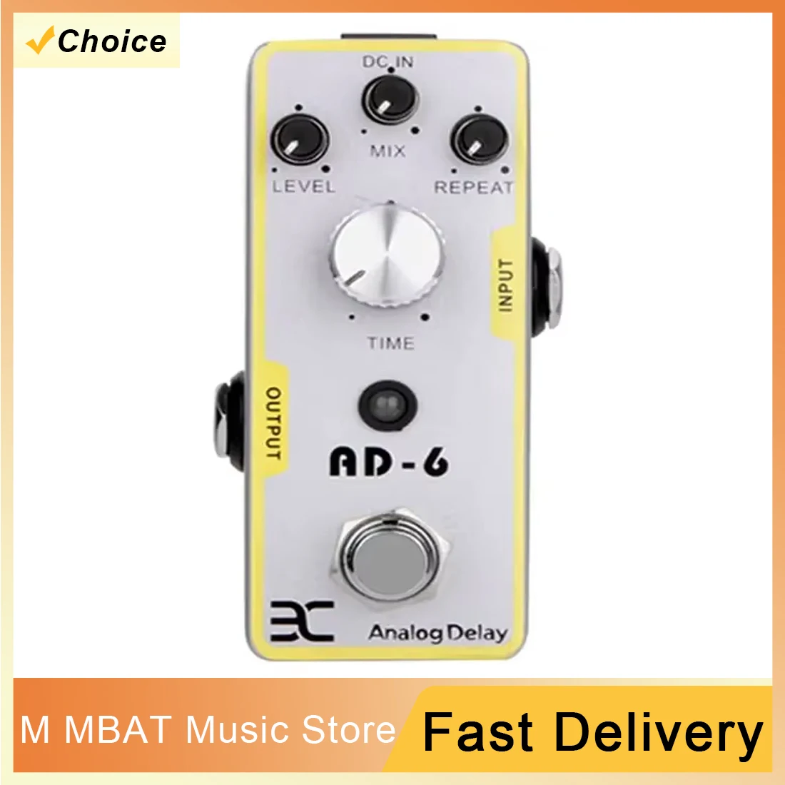 Аналогическая задержка электрогитары, педаль эффектов, задержка, подлинные винтажные современные эффекты, аналоговый эффектор, аксессуары для гитары
Аналогическая задержка электрогитары, педаль эффектов, задержка, подлинные винтажные современные эффекты, аналоговый эффектор, аксессуары для гитары