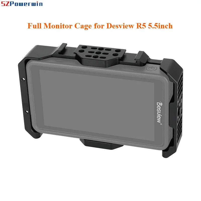 Full Monitor Cage Form-Fitting Cage for Desview R5 5.5inch on-Camera Field Touch Screen
Full Monitor Cage Form-Fitting Cage for Desview R5 5.5inch on-Camera Field Touch Screen