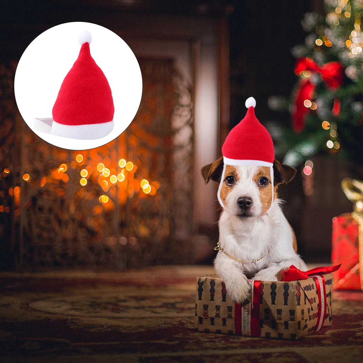 1Pcs Dog Xmas Hat Festive Look Soft Material Non-Irritating Wear Great for Christmas Celebrations Family Parties and Decorative
1Pcs Dog Xmas Hat Festive Look Soft Material Non-Irritating Wear Great for Christmas Celebrations Family Parties and Decorative