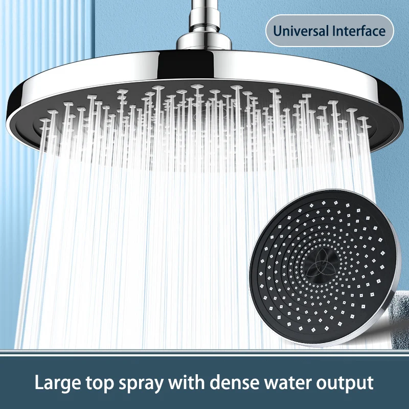 Top Spray Large Water Volume Pressurized Shower Head Water-saving Rain Household Shower Head Bathroom Set
Top Spray Large Water Volume Pressurized Shower Head Water-saving Rain Household Shower Head Bathroom Set