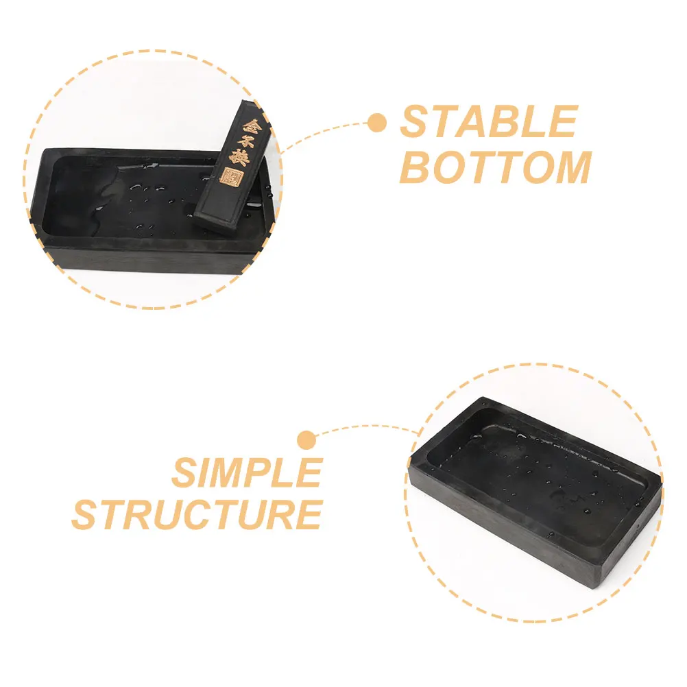 5 Student Inkstone with Ink Stick Chinese Calligraphy Practice Tools Four Treasures of Study Grinding Stone Writing for Learners
5 Student Inkstone with Ink Stick Chinese Calligraphy Practice Tools Four Treasures of Study Grinding Stone Writing for Learners