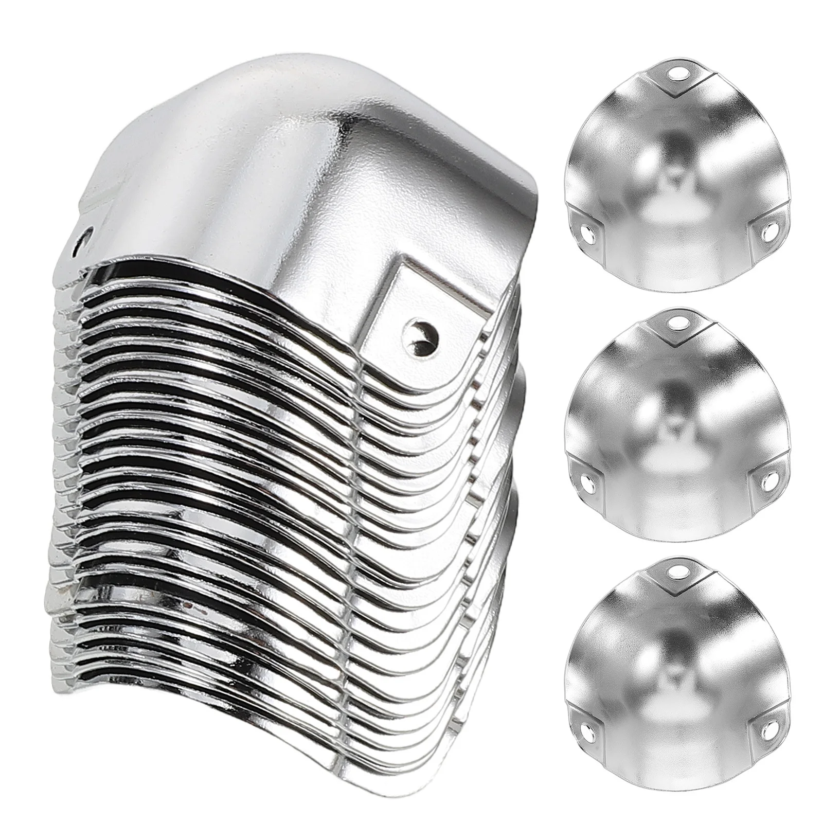 20Pcs Electrolytic Plate Corner Protectors Comprehensive Coverage No Tools Required Vintage Style Edge Guards for Large Cases
20Pcs Electrolytic Plate Corner Protectors Comprehensive Coverage No Tools Required Vintage Style Edge Guards for Large Cases