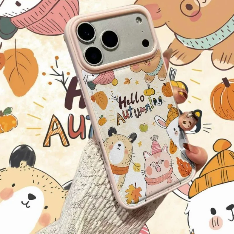 Korean Faux Leather Case for iPhone 17 16 15 Pro Max 11 12 13 14 Plus Air Suede Bumper Male Female Camera Protection Love Pony
Korean Faux Leather Case for iPhone 17 16 15 Pro Max 11 12 13 14 Plus Air Suede Bumper Male Female Camera Protection Love Pony