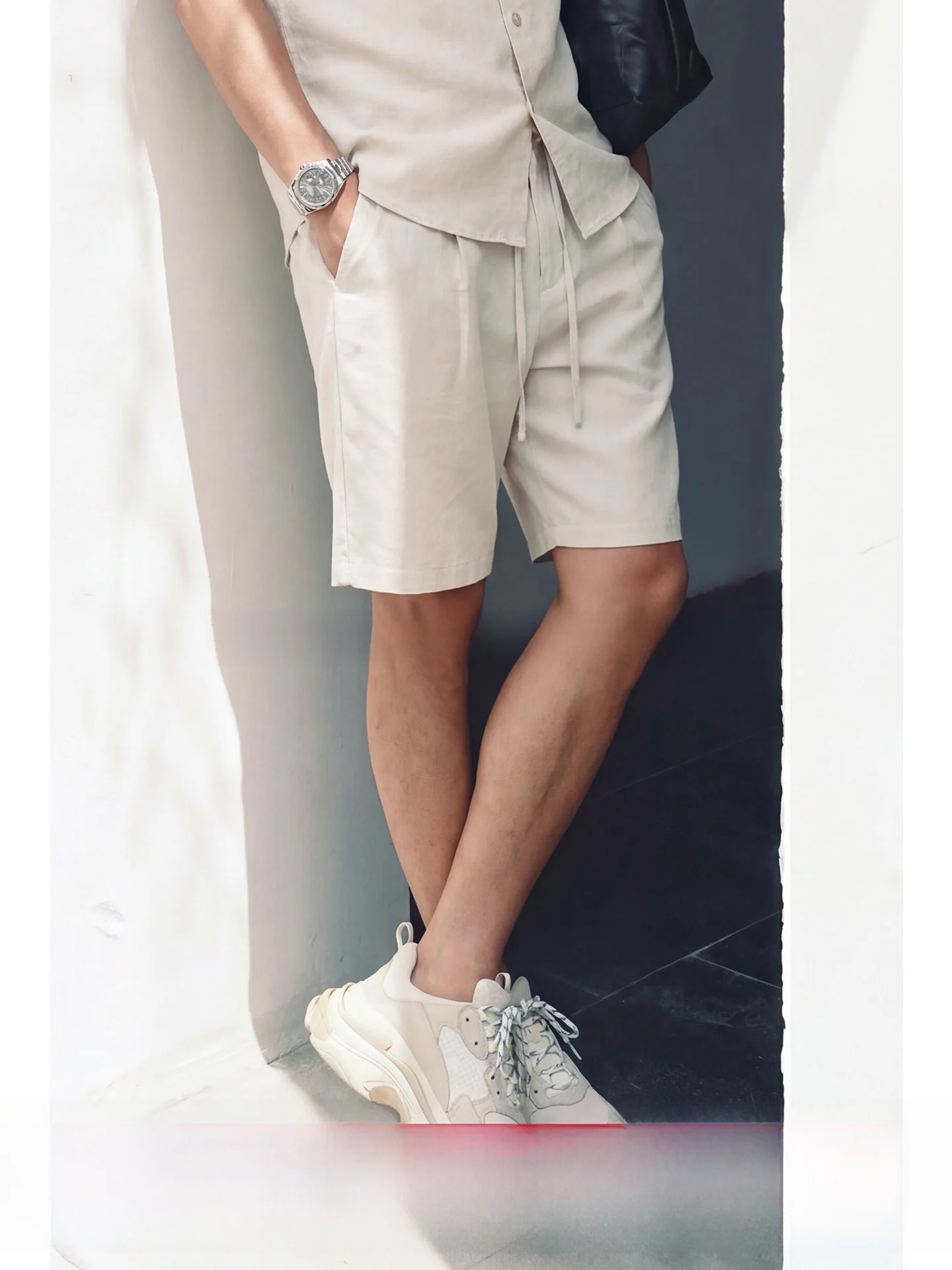 Cleanfit Casual Men's Short Pants Lenzing Linen Five-Point Loose Elastic Waist Summer Shorts Fashion Urban Commute Daily Wear
Cleanfit Casual Men's Short Pants Lenzing Linen Five-Point Loose Elastic Waist Summer Shorts Fashion Urban Commute Daily Wear