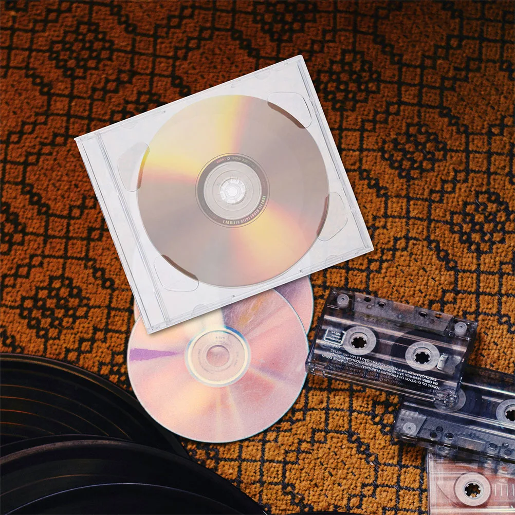 4Pcs Cd Storage Boxes Disc Case Holder Organizer Protective Standard Dvd Optical Container Cd Box Dvd Case
4Pcs Cd Storage Boxes Disc Case Holder Organizer Protective Standard Dvd Optical Container Cd Box Dvd Case