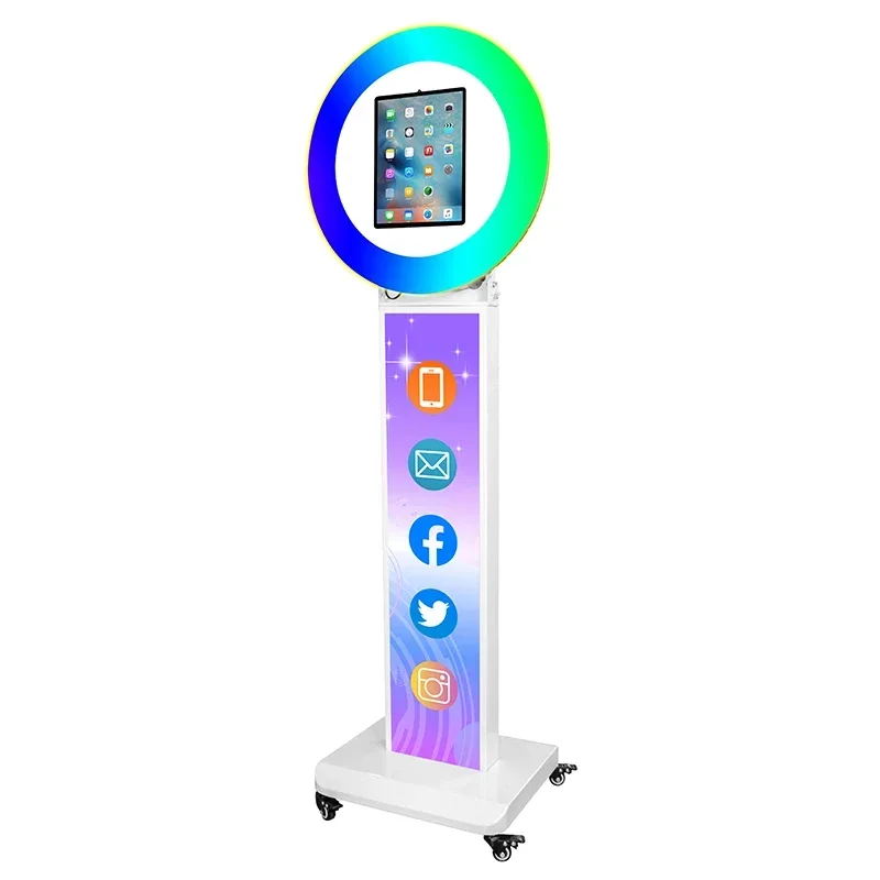 Original brand new!!Portable Photo Booth Wedding Party Selfie Video Booth Ring Light Rotating 10.2" 11" 12.9 Inch Photo Booth M
Original brand new!!Portable Photo Booth Wedding Party Selfie Video Booth Ring Light Rotating 10.2" 11" 12.9 Inch Photo Booth M