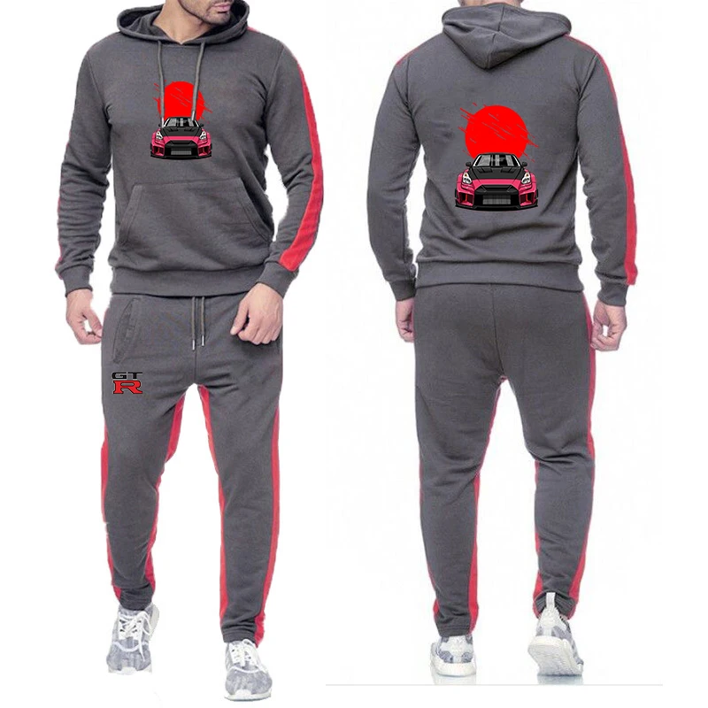 Initial D GTR R35 Print 2026 Spring And Autumn Men's New Casua Solid Color Zipper Hooded Pullover +Drawstring Sweatpants Suit
Initial D GTR R35 Print 2026 Spring And Autumn Men's New Casua Solid Color Zipper Hooded Pullover +Drawstring Sweatpants Suit