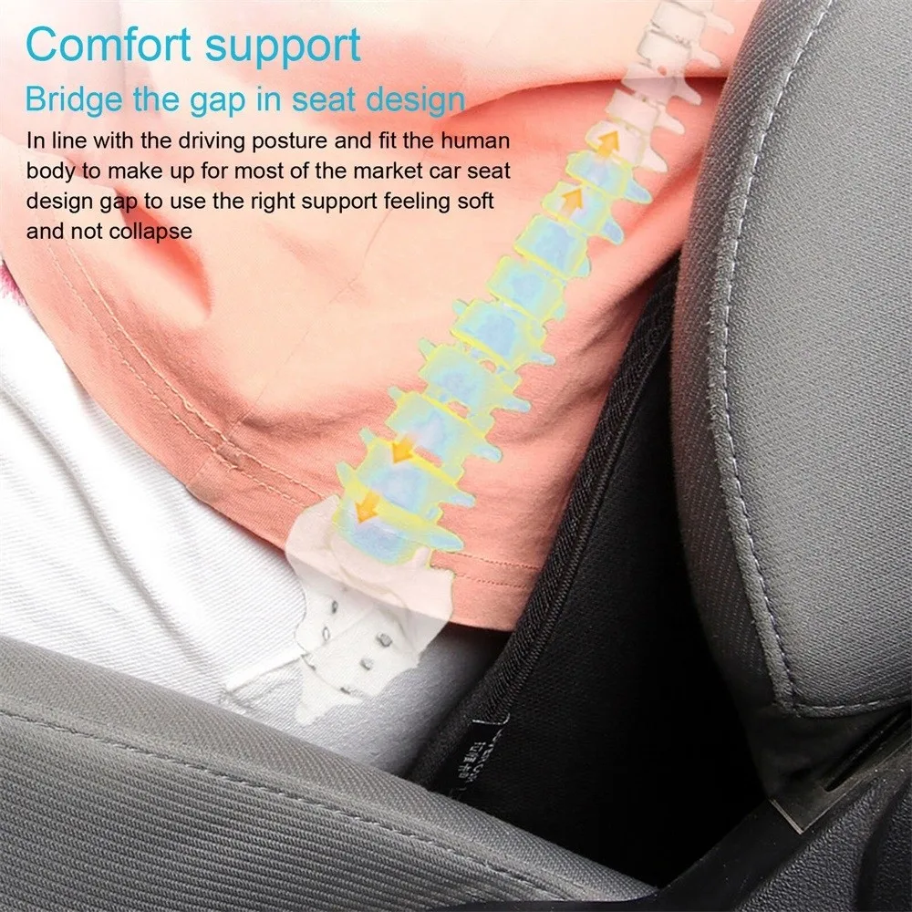 Breathable Car Seat Cushion Universal Seat Raising Lumbar Support Pillow Thickened Multifunctional Lower Back Support Pad
Breathable Car Seat Cushion Universal Seat Raising Lumbar Support Pillow Thickened Multifunctional Lower Back Support Pad