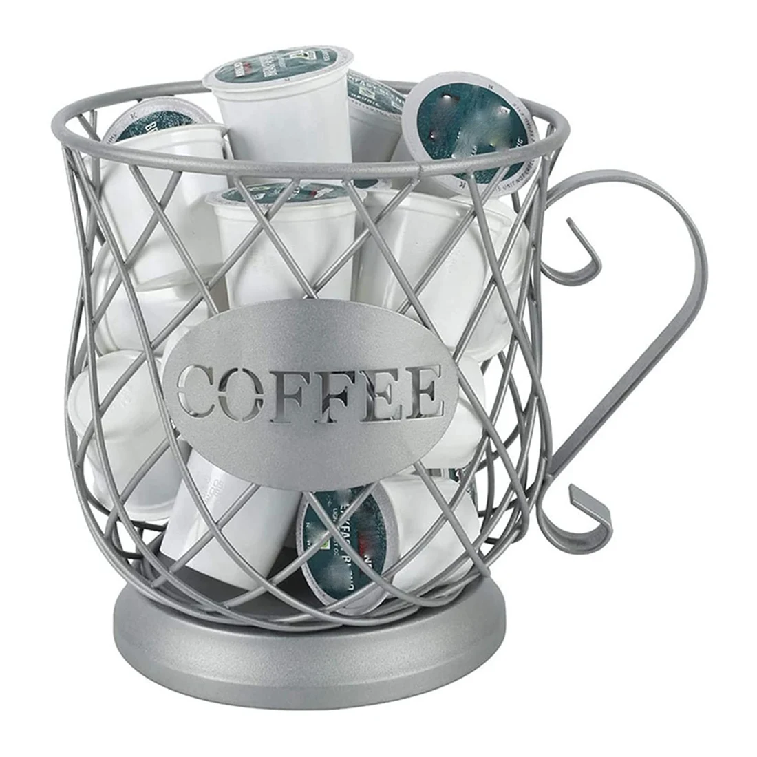 K Cup Coffee Capsule Storage Rack Coffee Capsule Rack Large Capacity Coffee Capsule Storage Rack Silver
K Cup Coffee Capsule Storage Rack Coffee Capsule Rack Large Capacity Coffee Capsule Storage Rack Silver