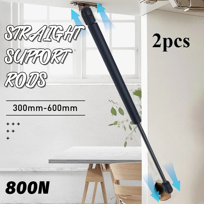 800N 2pcs Universal 300-600mm Car Gas Strut Bars Gas Spring Hood Support Rod Shock Lift for RV Bed Window Bus Caravans
800N 2pcs Universal 300-600mm Car Gas Strut Bars Gas Spring Hood Support Rod Shock Lift for RV Bed Window Bus Caravans