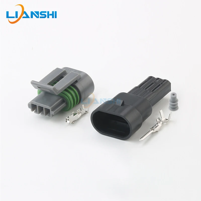12162280 Automotive Sensor plug 3p ignition coil waterproof connector 3-hole sheath with terminal
12162280 Automotive Sensor plug 3p ignition coil waterproof connector 3-hole sheath with terminal
